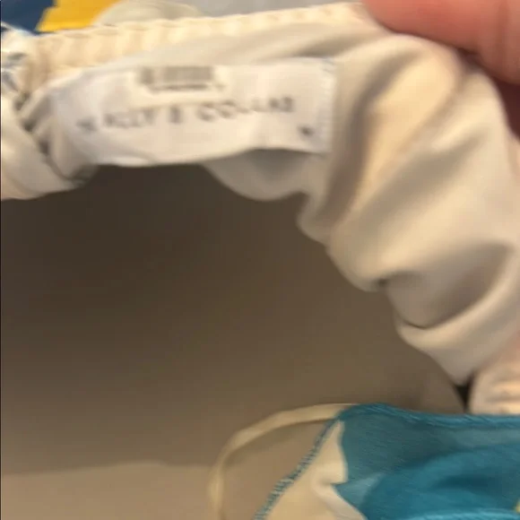 NWOT Multicolor Abstract Print Jumpsuit. Fun & Flirty!! - Picture 11 of 12